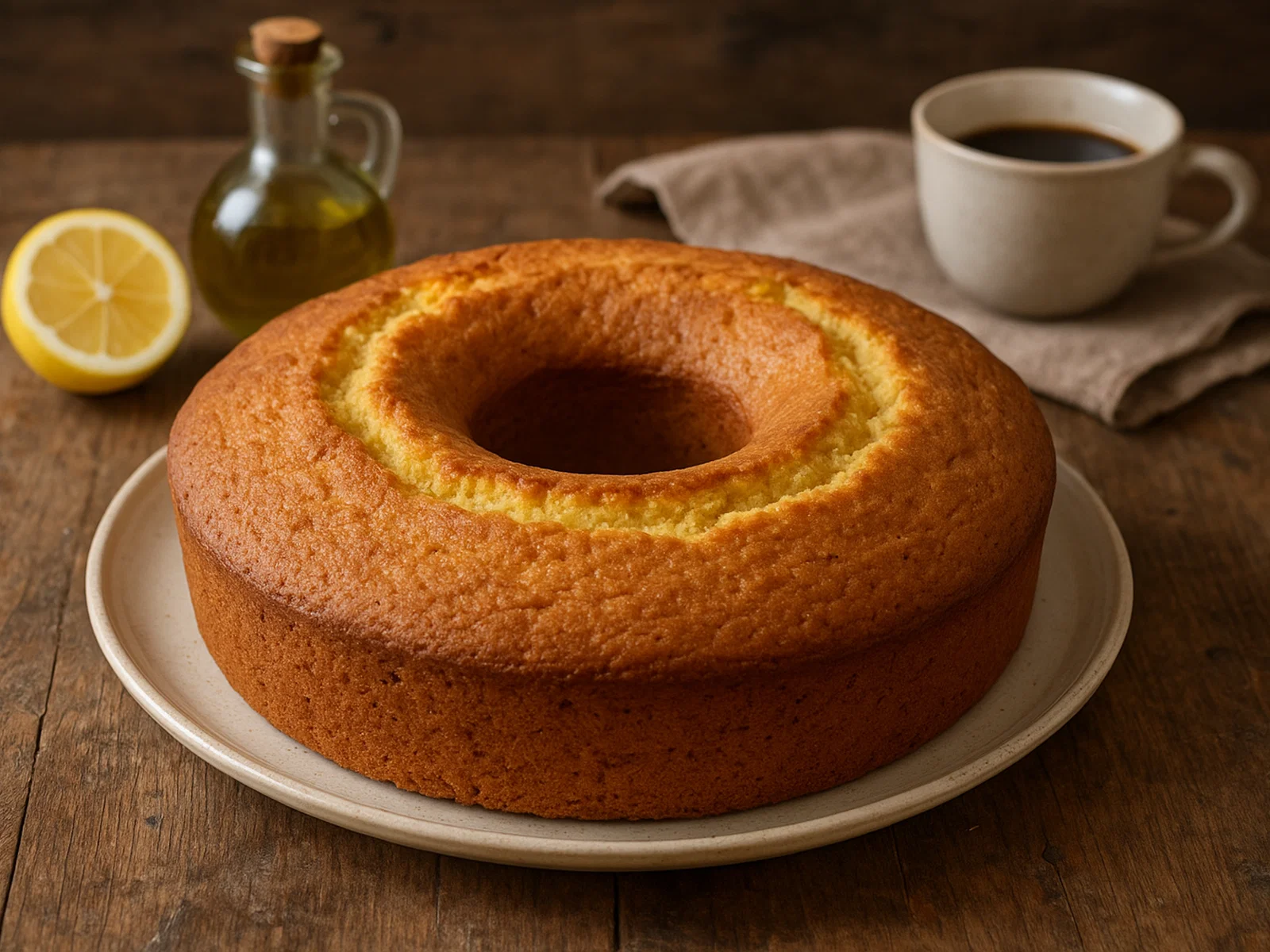 Ciambellone marchigiano – einfacher Rührkuchen-Kranz