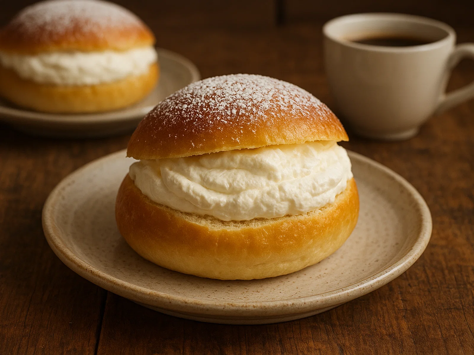 Maritozzi con la panna – römische Sahne-Hefebrötchen