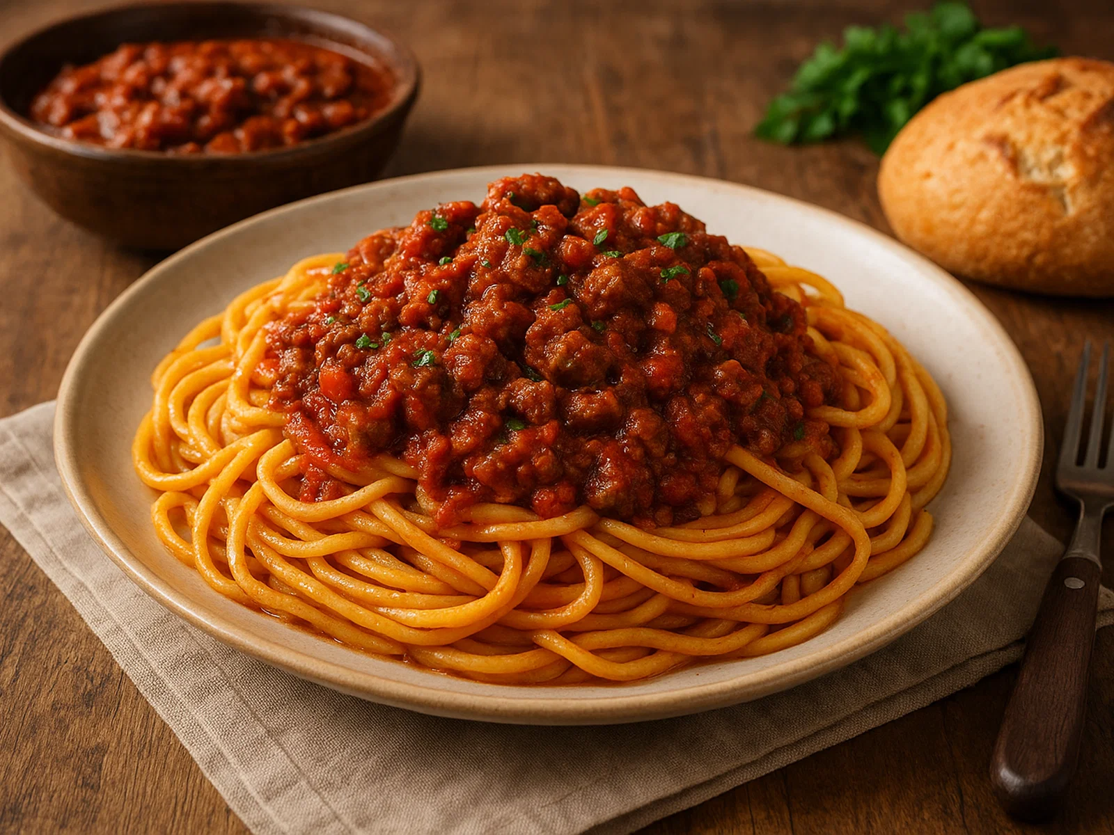 Spaghetti alla chitarra al ragù