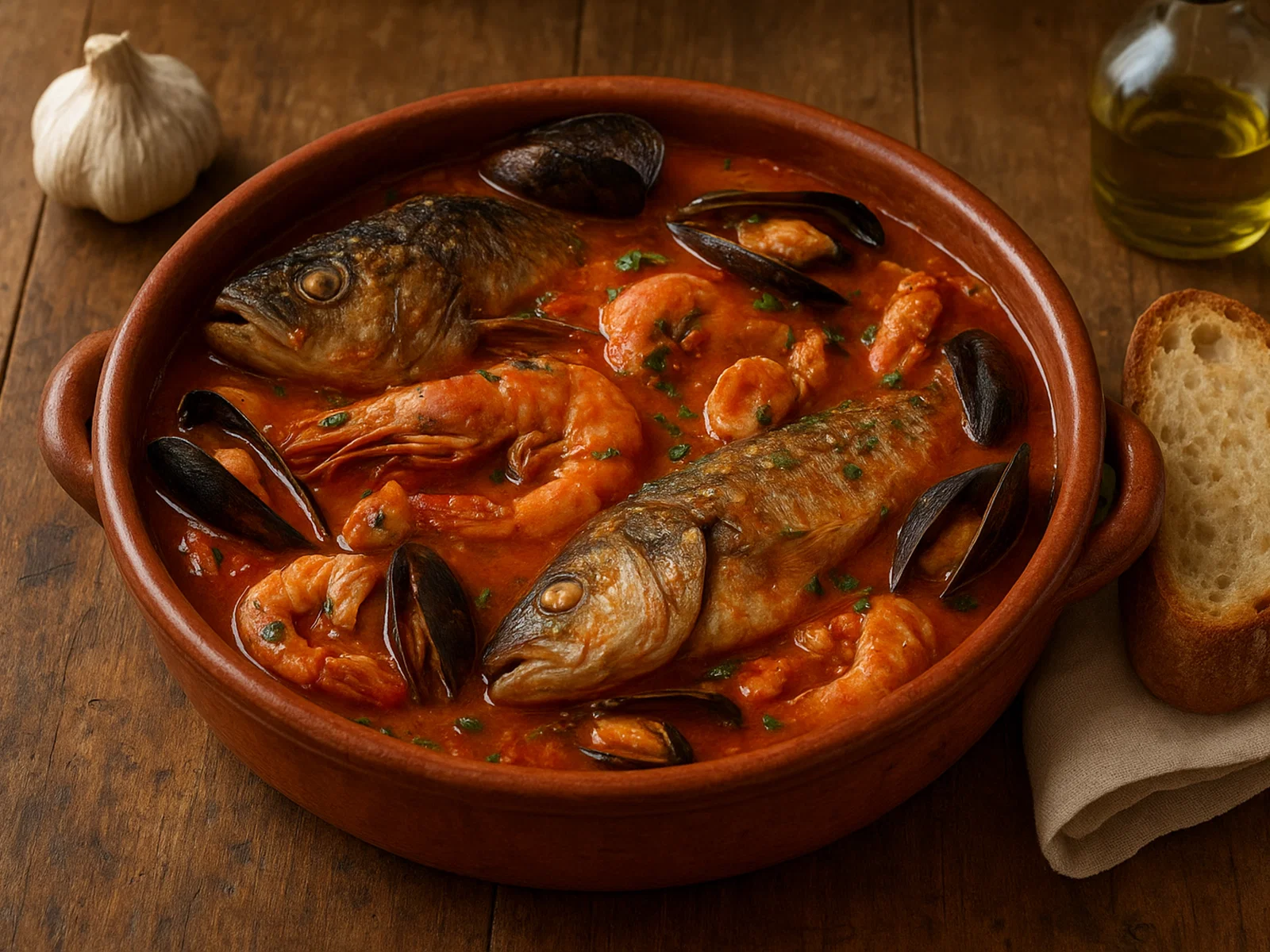 Brodetto alla vastese – Fischeintopf aus Vasto