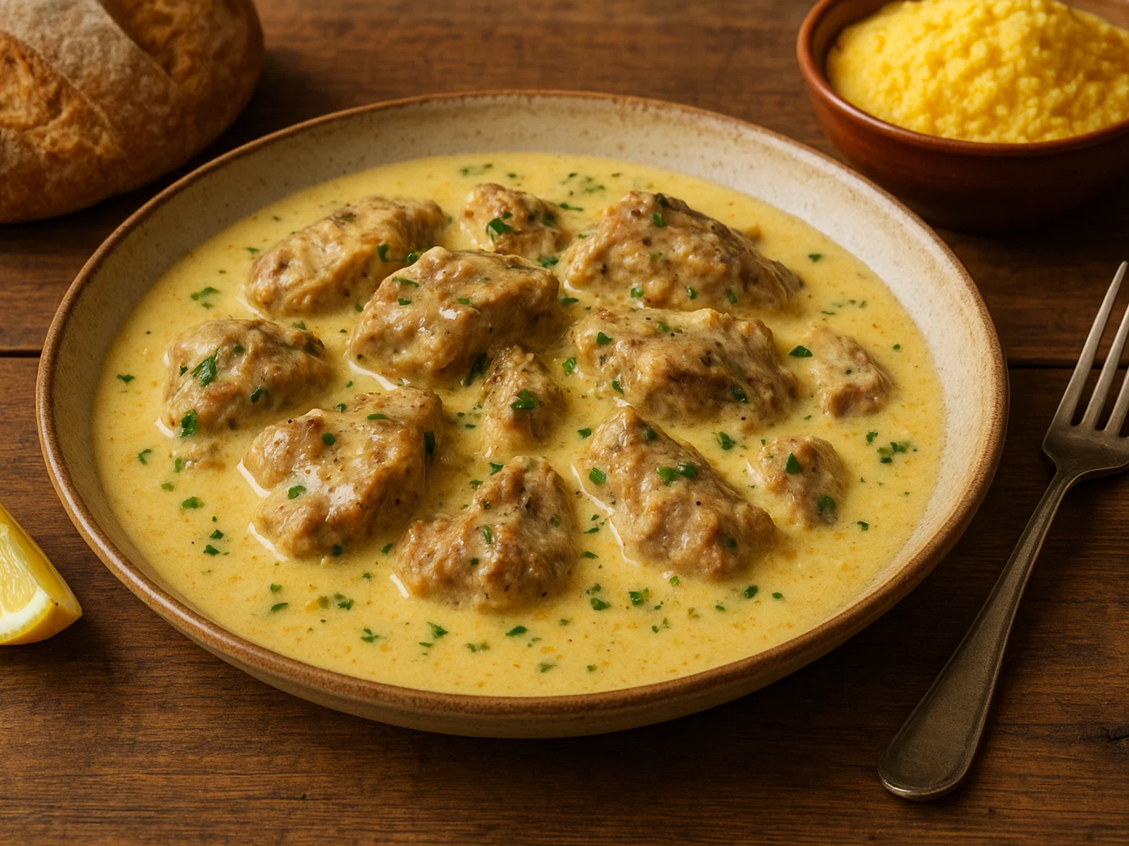 Agnello cacio e ova – Lamm in Ei-Käse-Sauce