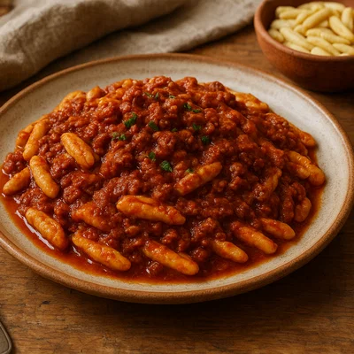 Cavatelli al ragù molisano