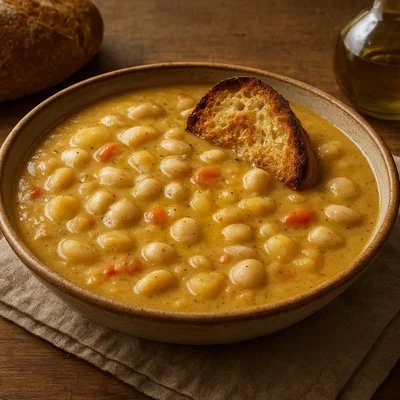 Zuppa di Fave Molisana – Molisanische Saubohnensuppe