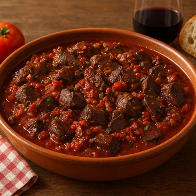 Soffritto molisano – scharfes Ragout aus Schweineinnereien