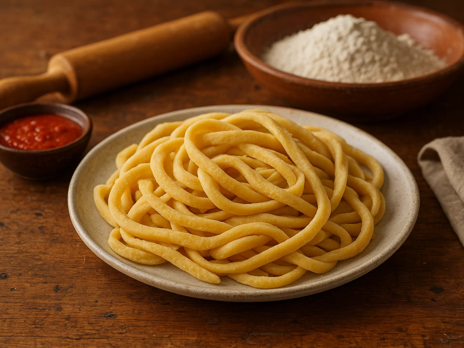Troccoloni – dicke handgemachte Pasta