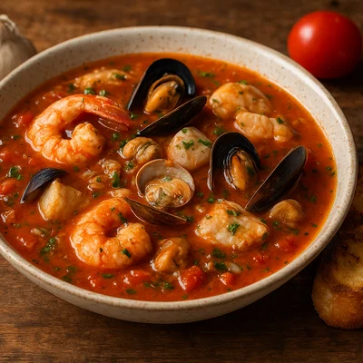 Zuppa di pesce napoletana – neapolitanischer Fischeintopf