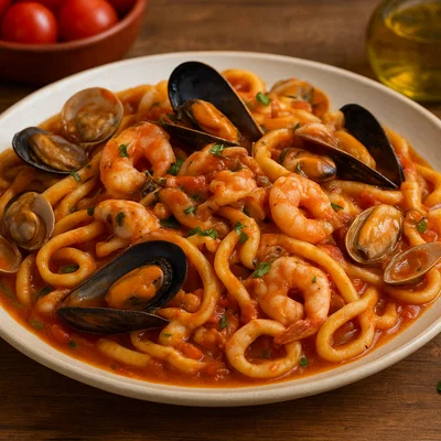Scialatielli ai frutti di mare