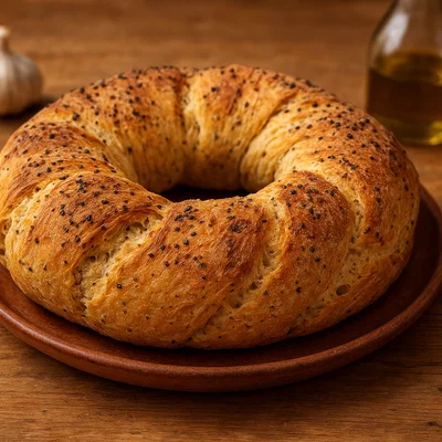 Strazzata – pfeffriges Ringbrot aus der Basilikata