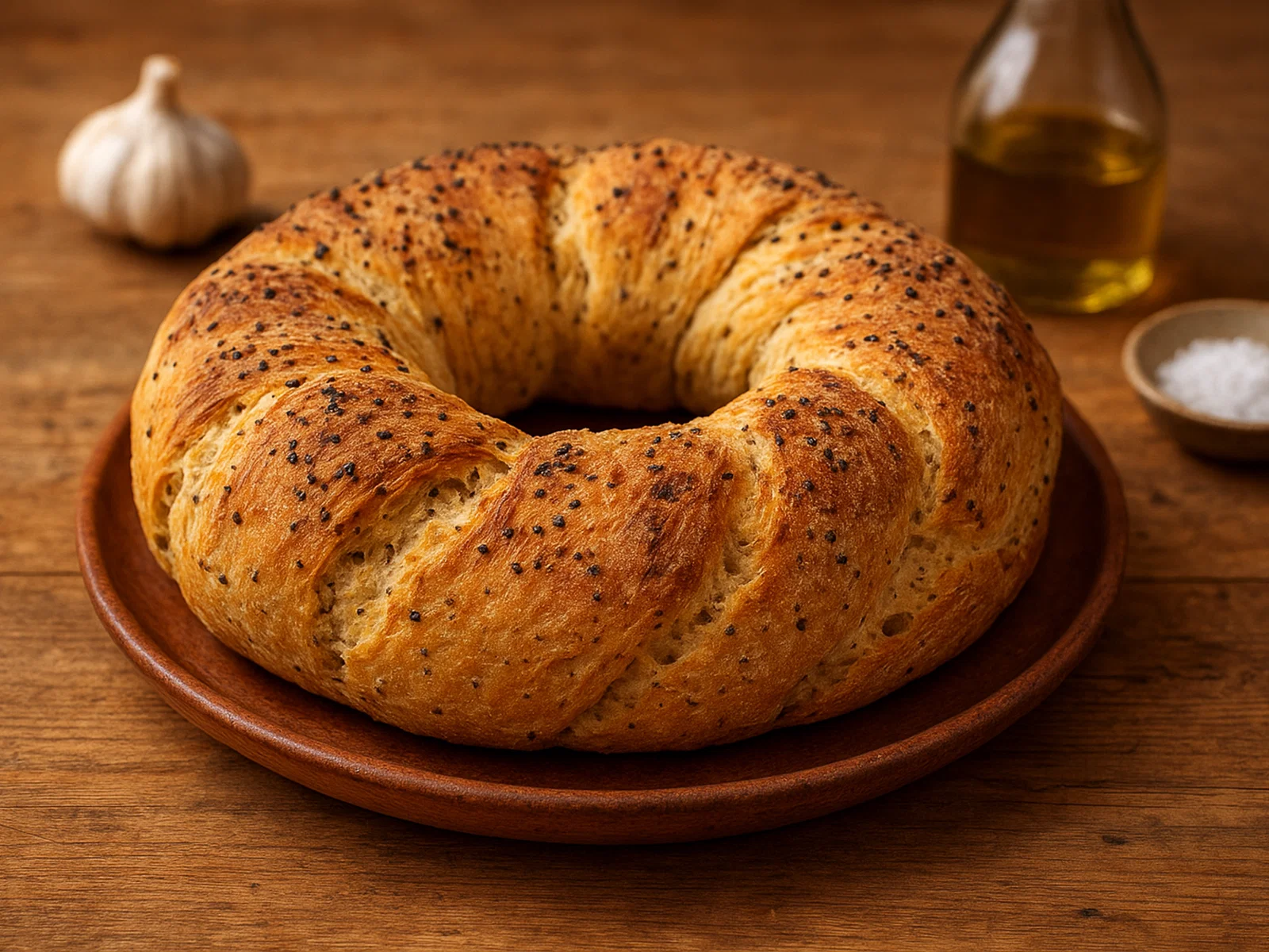 Strazzata – pfeffriges Ringbrot aus der Basilikata