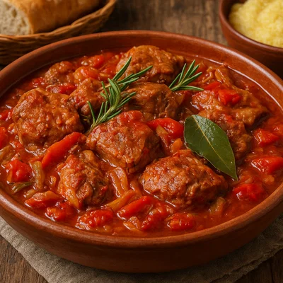 Maiale alla lucana – Schweinefleisch nach lukanischer Art