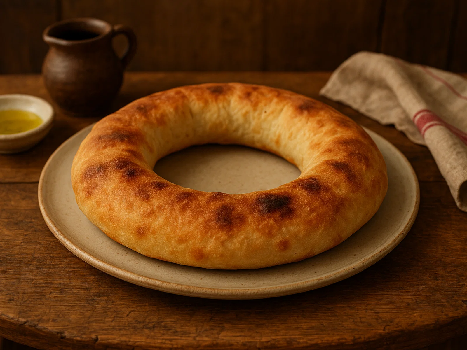 Pitta calabrese – Ringförmiges Fladenbrot aus Kalabrien
