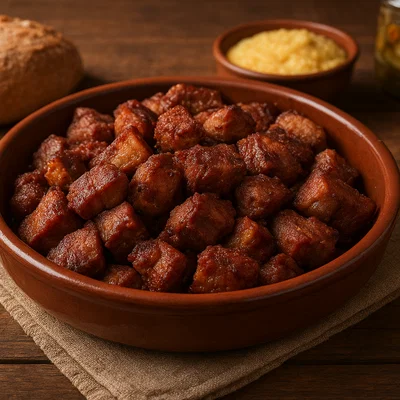 Frittole – im Schmalz gegarte Schweineteile
