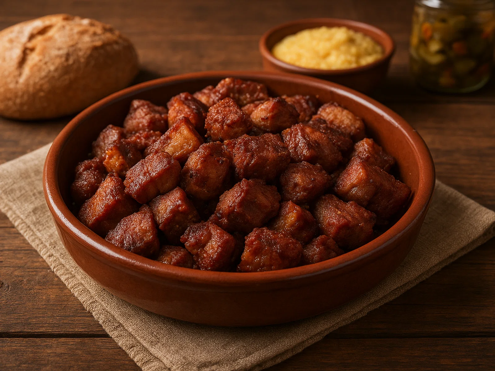 Frittole – im Schmalz gegarte Schweineteile