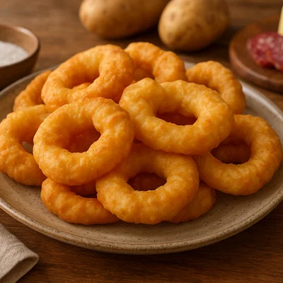 Cullurielli – Frittierte Kartoffel-Teigringe