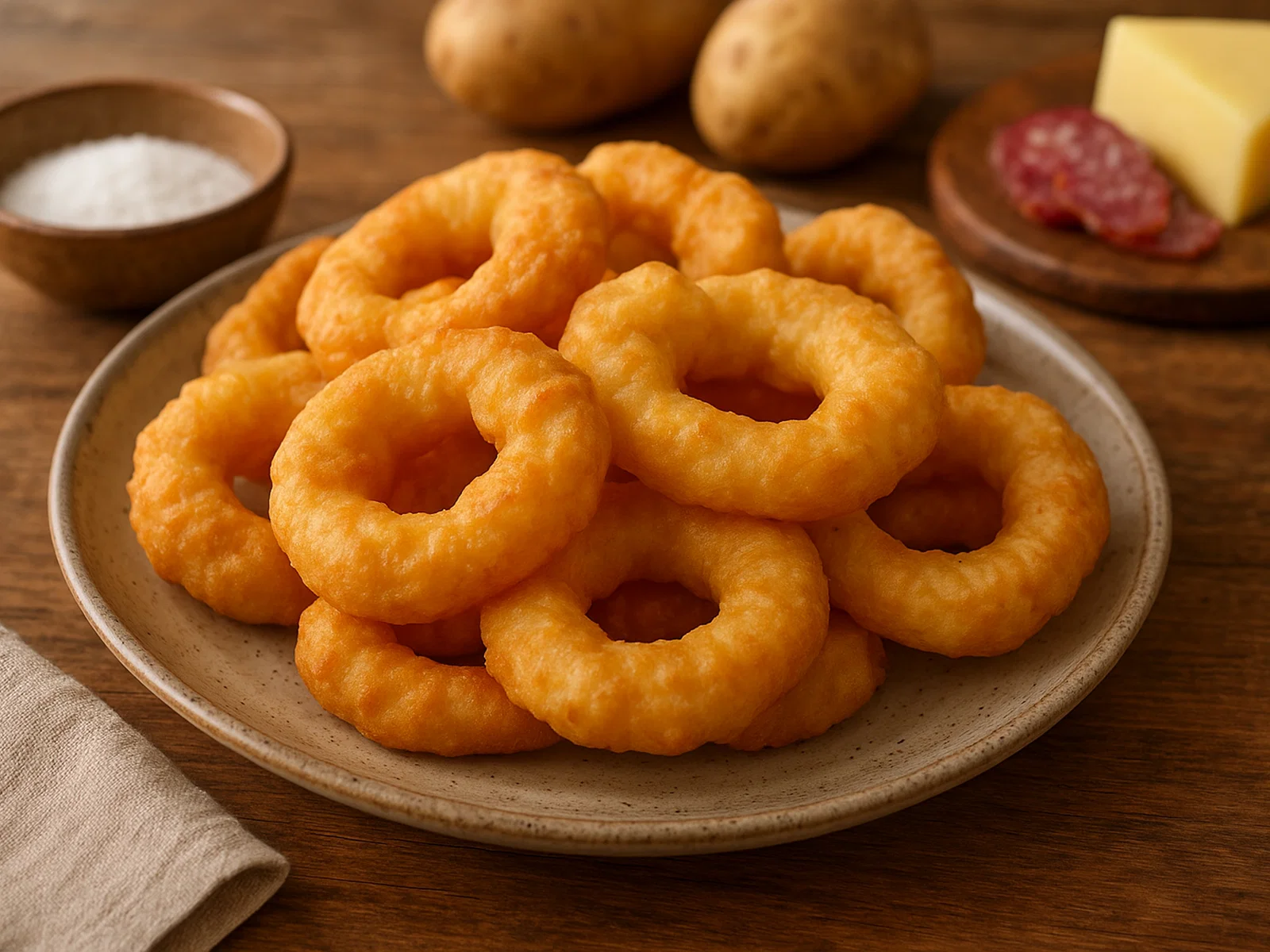 Cullurielli – Frittierte Kartoffel-Teigringe