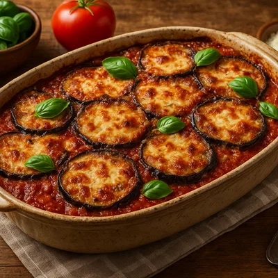 Parmigiana di melanzane siciliana