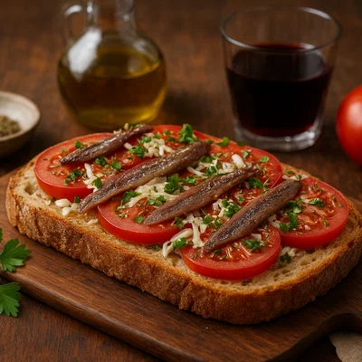 Pane cunzato – Sizilianisches gewürztes Brot