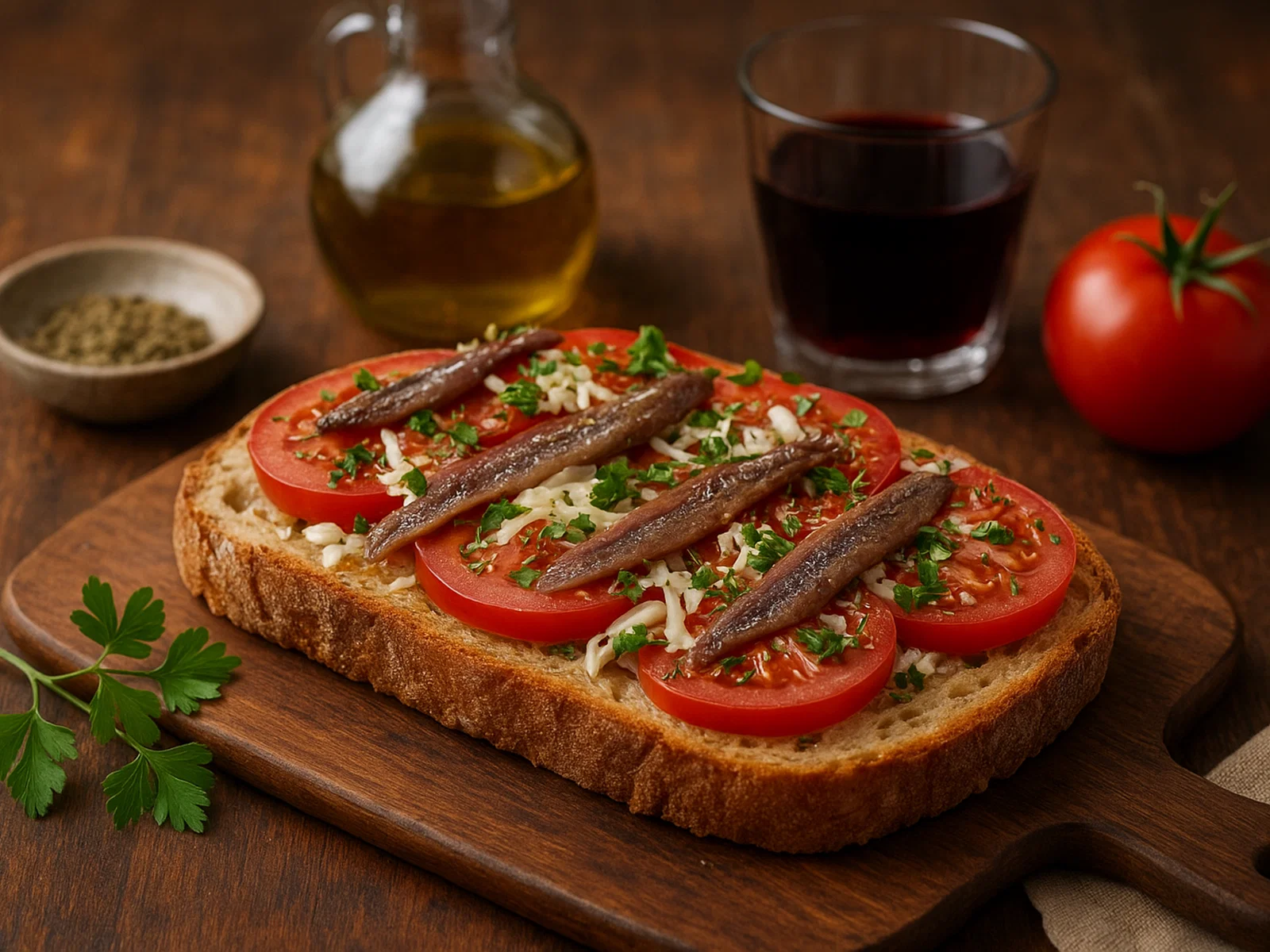 Pane cunzato – Sizilianisches gewürztes Brot