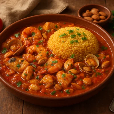 Couscous alla trapanese (sizilianischer Fisch-Couscous)