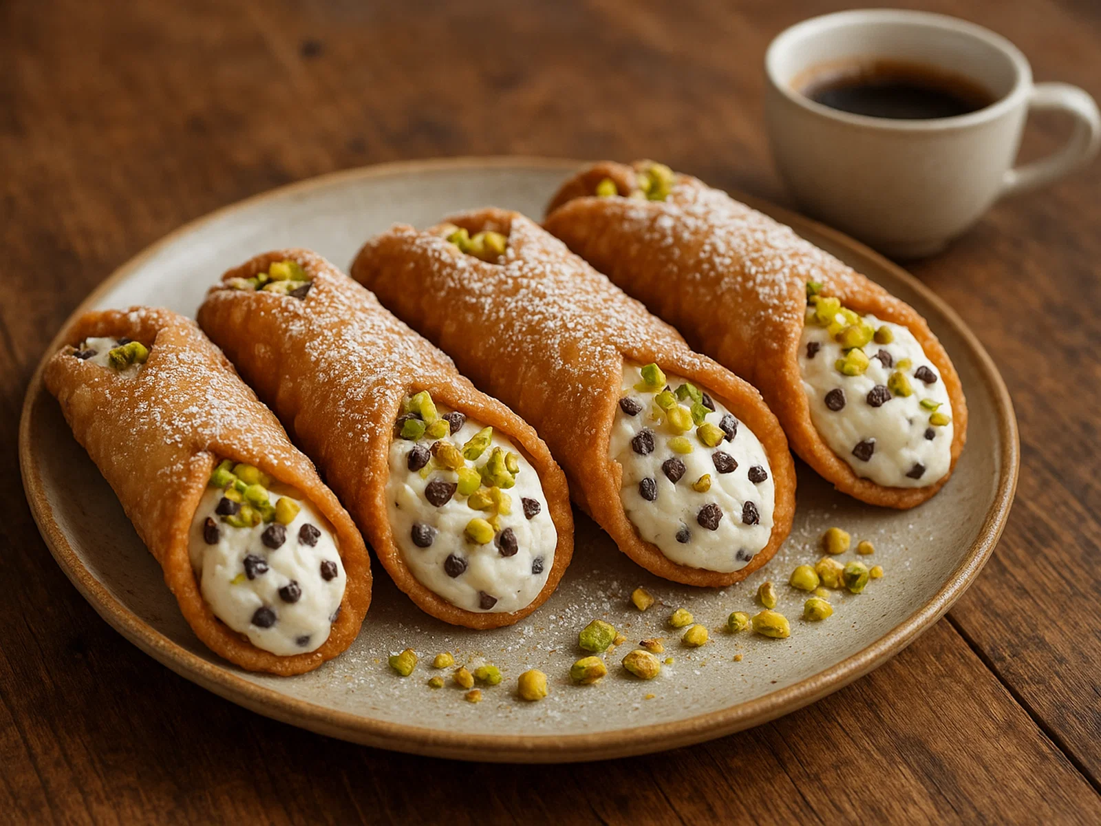 Cannoli siciliani – knusprige sizilianische Ricotta-Röllchen
