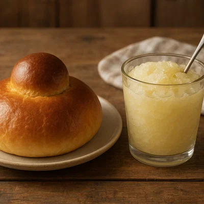Sizilianische Brioche con Granita
