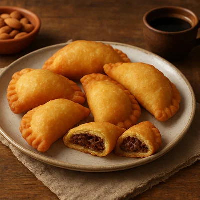 Cassatelle di Agira – Frittierte Teigtaschen mit Schoko-Mandel-Füllung