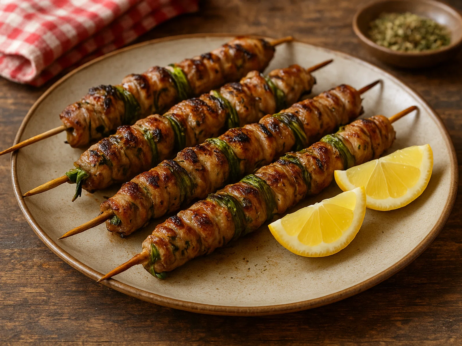 Stigghiola – Gegrillte Lamminnereien am Spieß