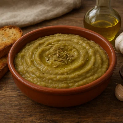 Maccu di fave – sizilianisches Saubohnenpüree