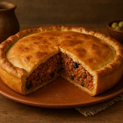 Impanata Siciliana – gefüllte sizilianische Teigpastete