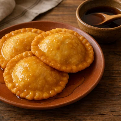 Seadas con miele amaro – sardische Käsetaschen mit bitterem Honig