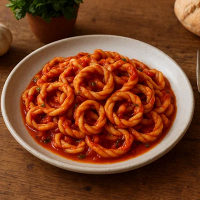 Lorighittas – handgedrehte sardische Ringpasta