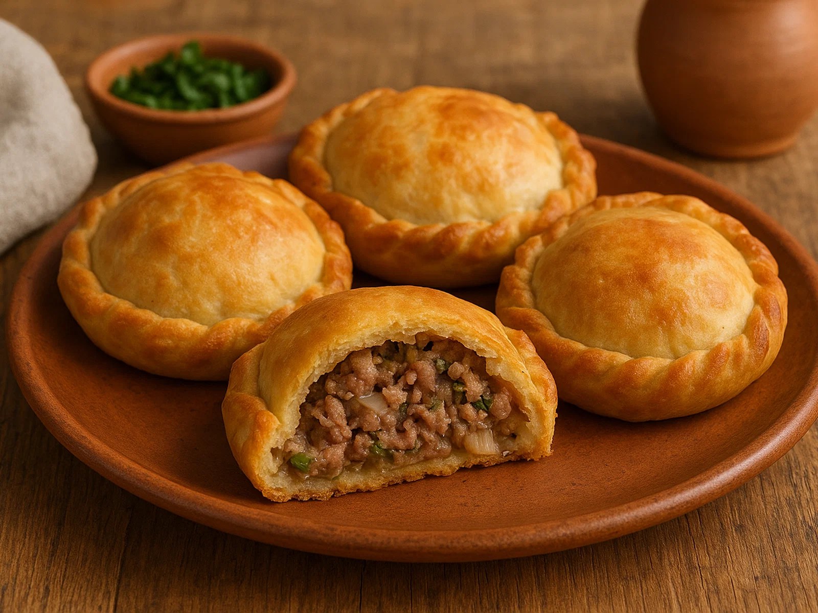 Panadas – Sardische gefüllte Teigpastetchen (tortino di pasta)