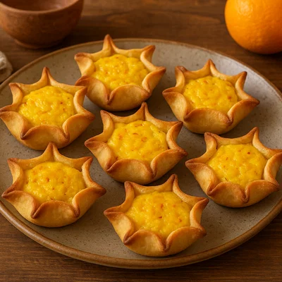 Pardulas – sardische Ostertörtchen mit Ricotta und Safran