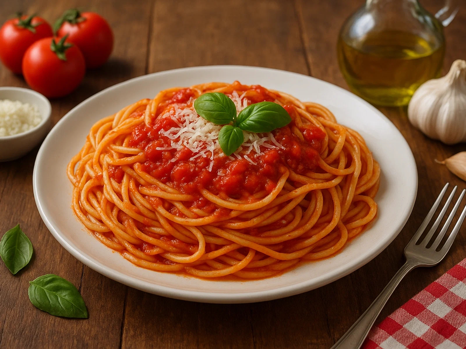Spaghetti al Pomodoro – Klassische Pasta mit Tomatensauce