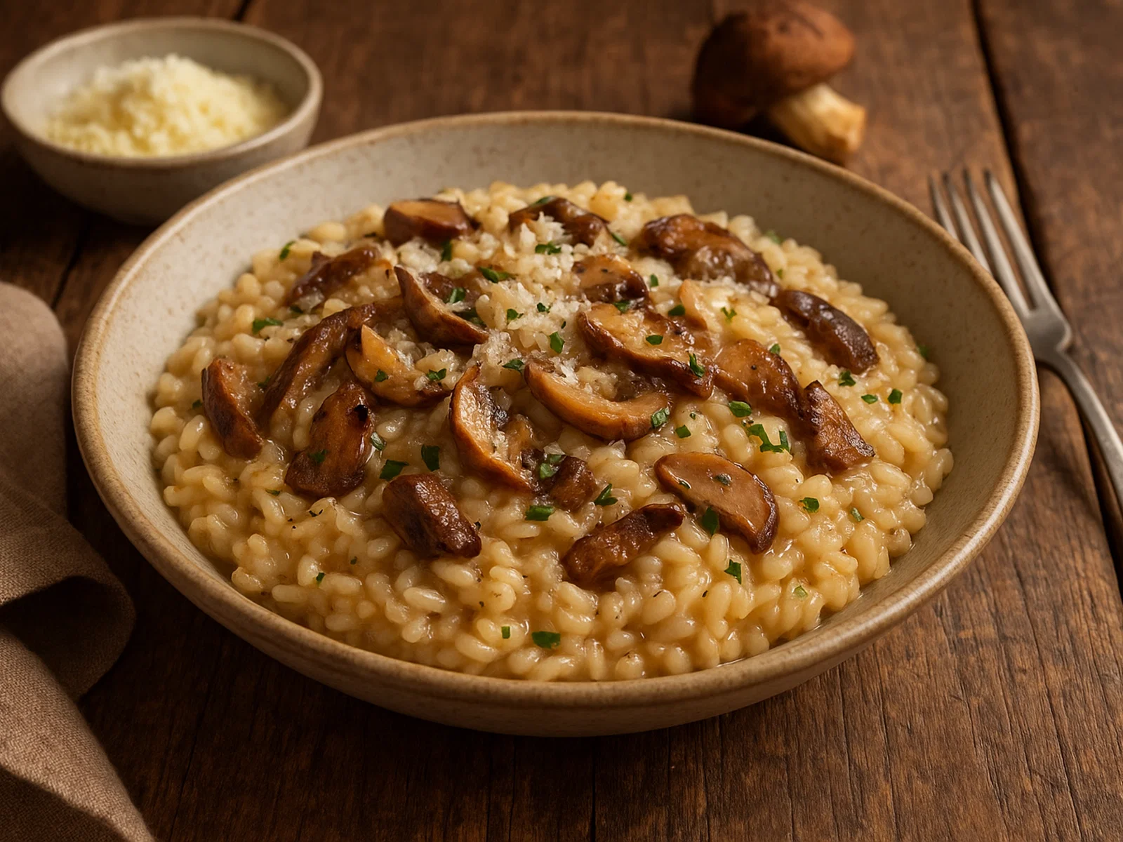 Risotto ai funghi porcini (Steinpilz-Risotto)