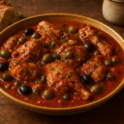 Coniglio alla cacciatora – Kaninchen nach Jägerart