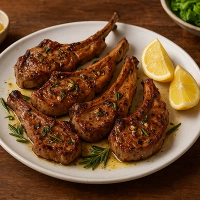 Costolette d’agnello – italienische Lammkoteletts
