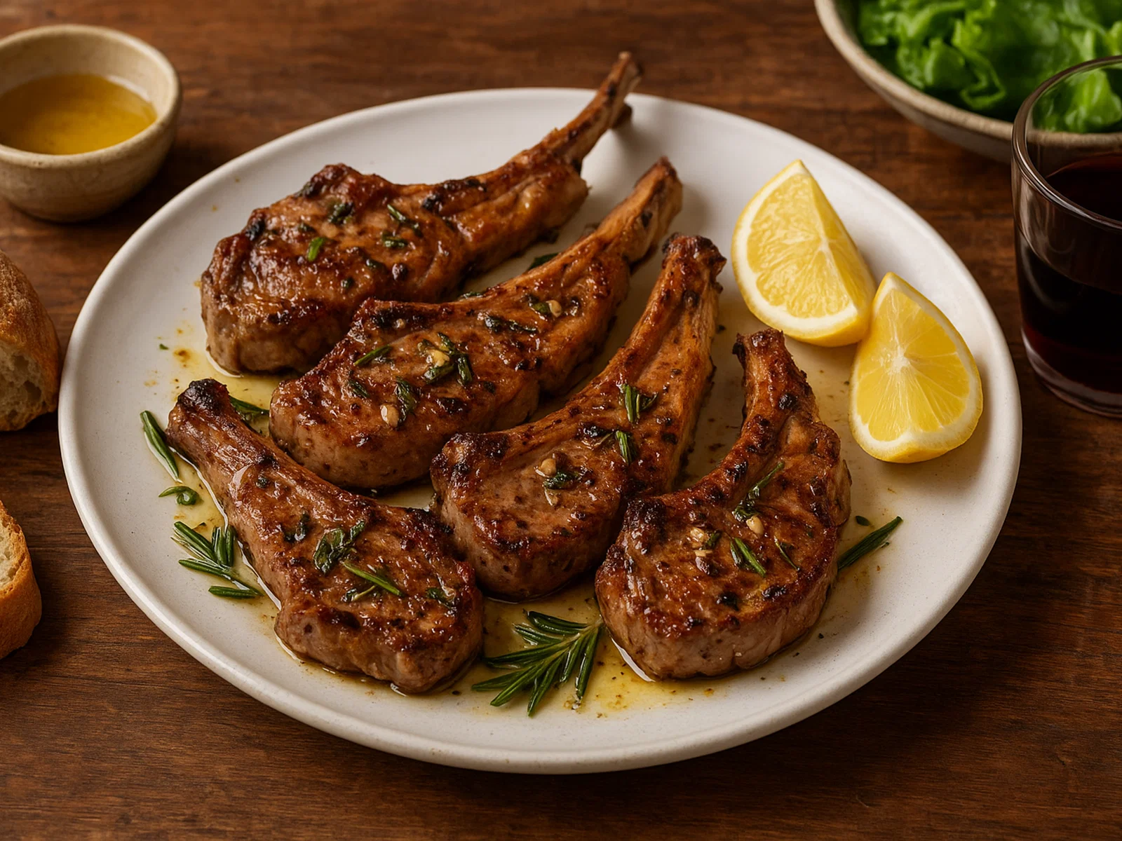 Costolette d’agnello – italienische Lammkoteletts