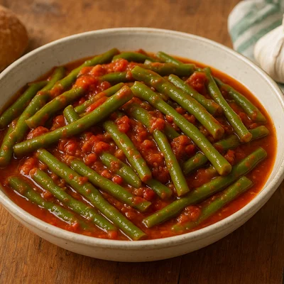 Fagiolini al pomodoro – Grüne Bohnen in Tomatensauce