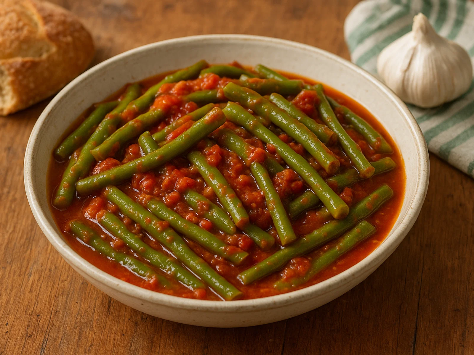 Fagiolini al pomodoro – Grüne Bohnen in Tomatensauce