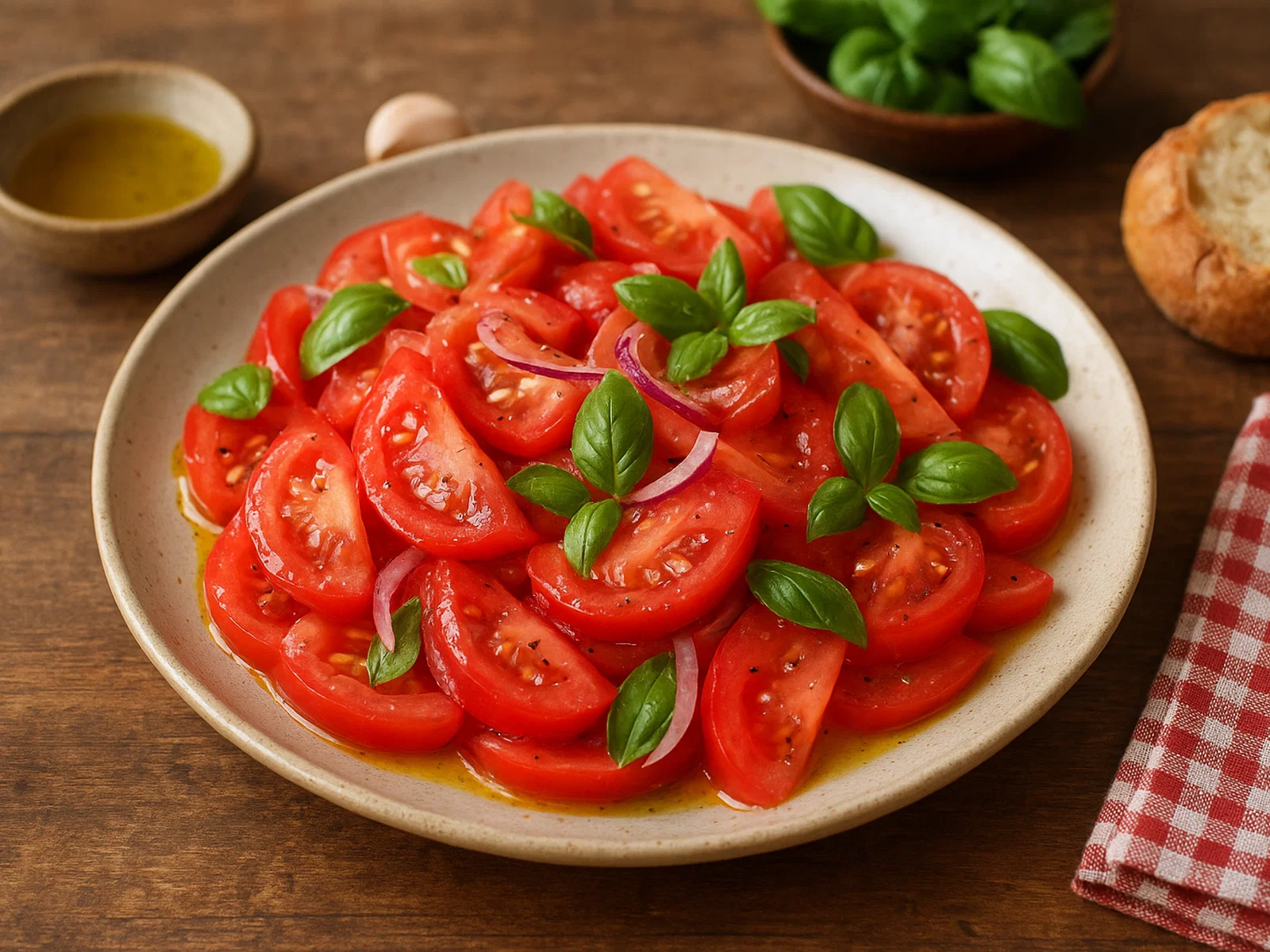 Insalata di Pomodori – Italienischer Tomatensalat