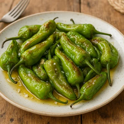 Friggitelli – milde grüne Bratpaprika aus der Pfanne