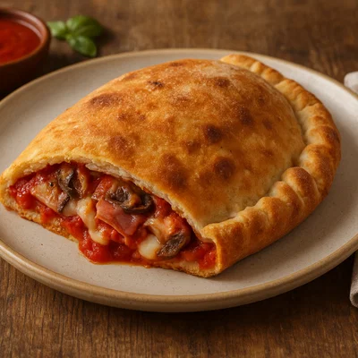 Calzone al forno – gefüllte Ofenpizza