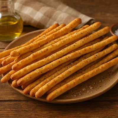 Knusprige italienische Grissini