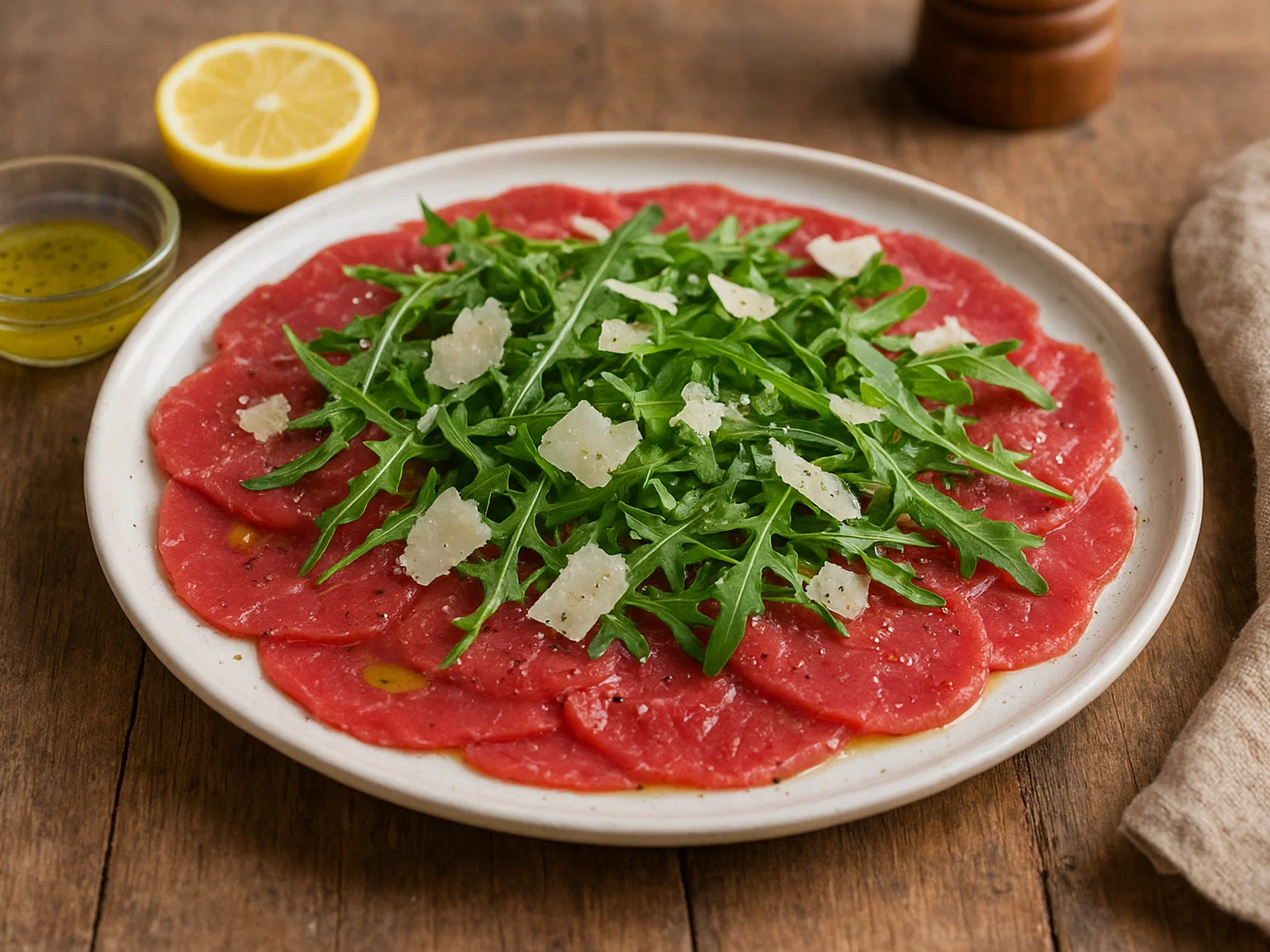 Carpaccio di manzo – klassisch italienisch