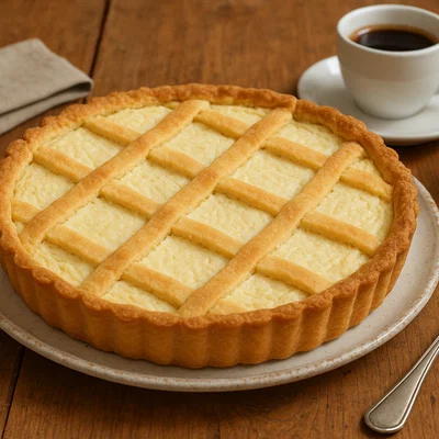 Crostata di Ricotta – italienische Ricotta-Mürbeteigtarte