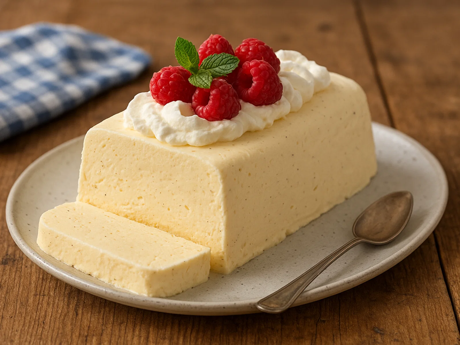 Klassisches Vanille-Semifreddo