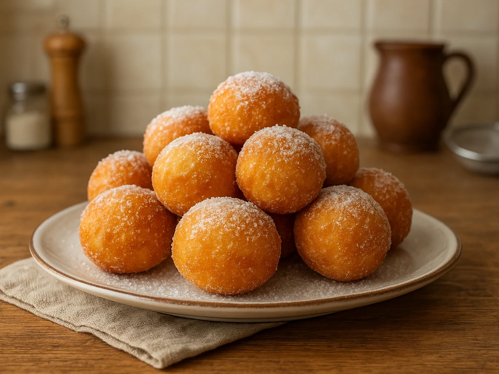 Frittelle di Carnevale – Italienische Karnevals-Krapfen