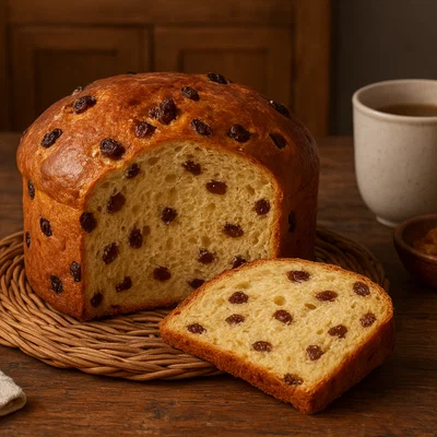 Mécoulin – süßes Rosinenbrot aus Cogne
