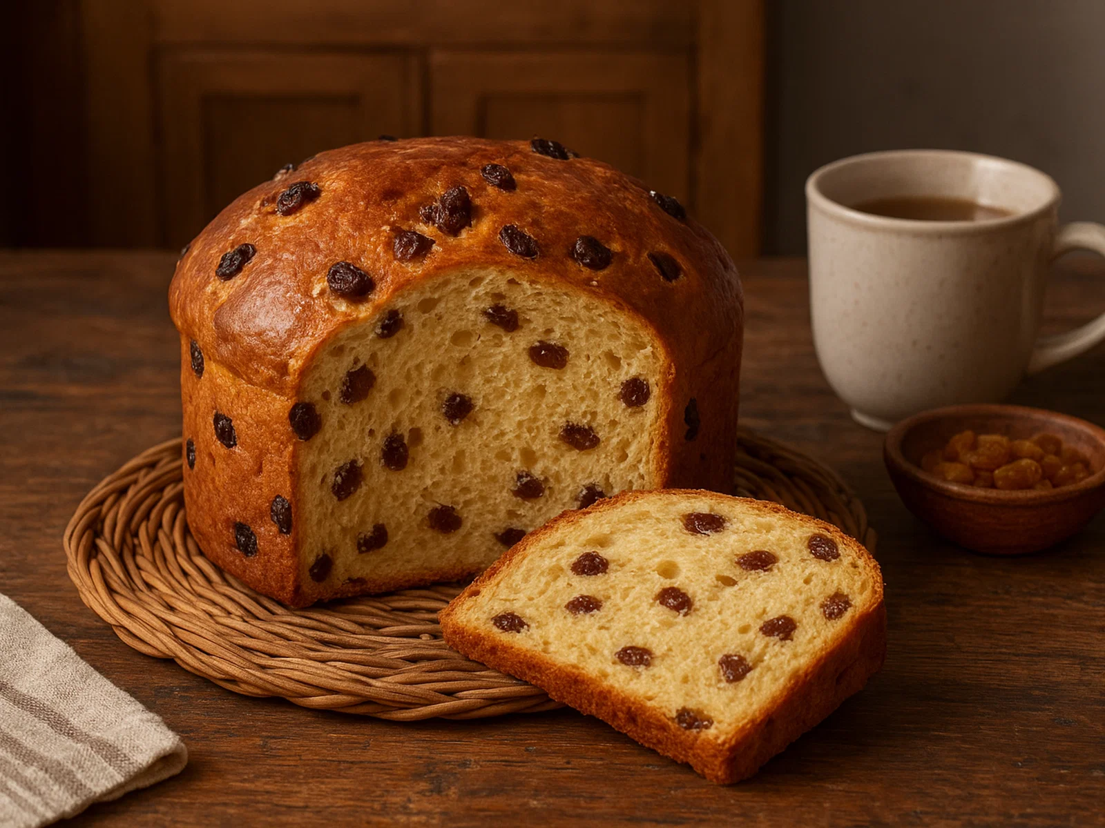 Mécoulin – süßes Rosinenbrot aus Cogne
